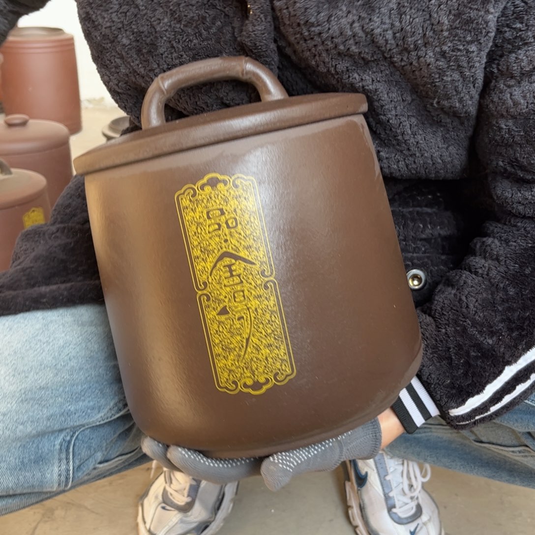 紫砂茶叶罐8 饼茶叶罐