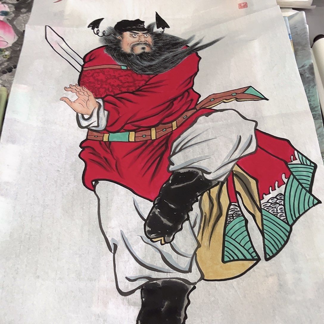 国画ZH精品国画单幅任发