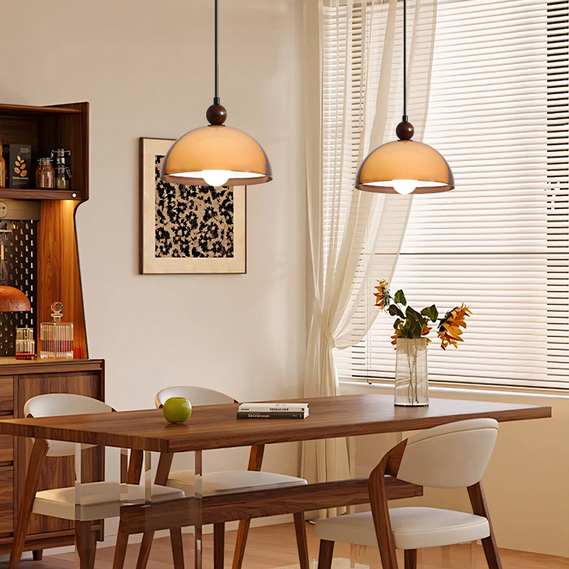 中古风餐厅吊灯现代新中式复古卧室书房吧台餐桌灯2025新款casagd