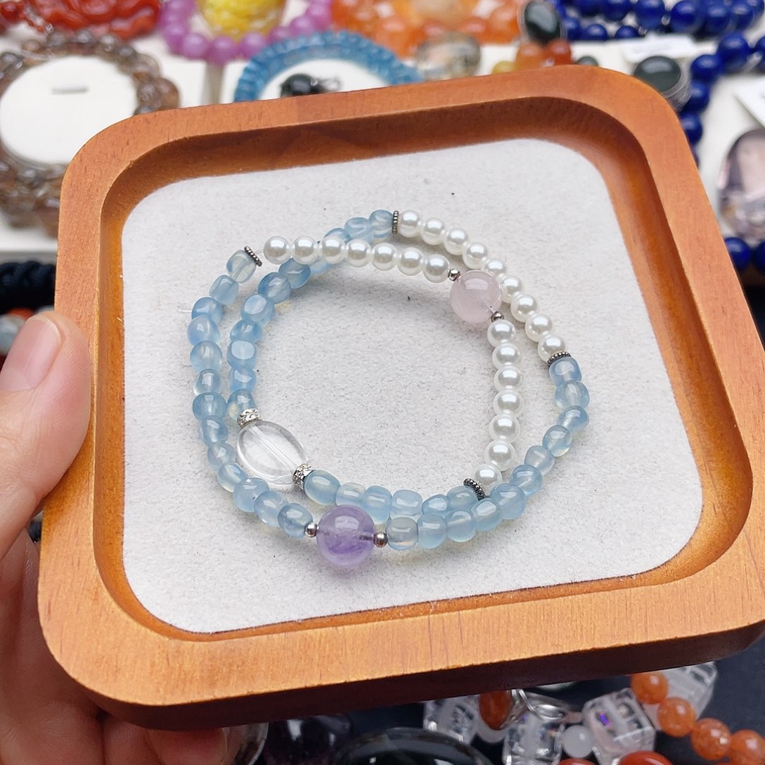 烟晶戒指银S925镶嵌