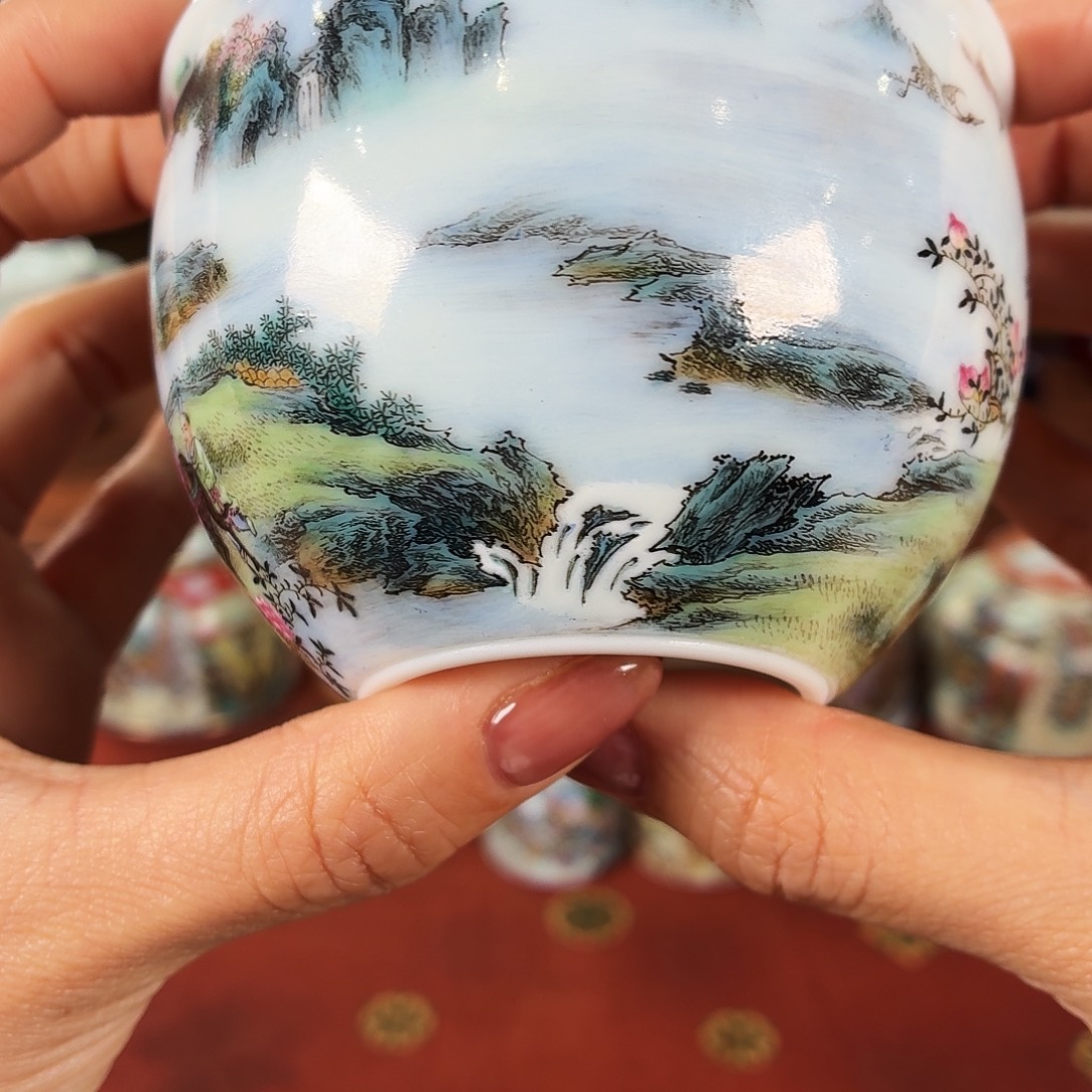 瓷鸡毛九鸣瓷艺九鸣瓷艺