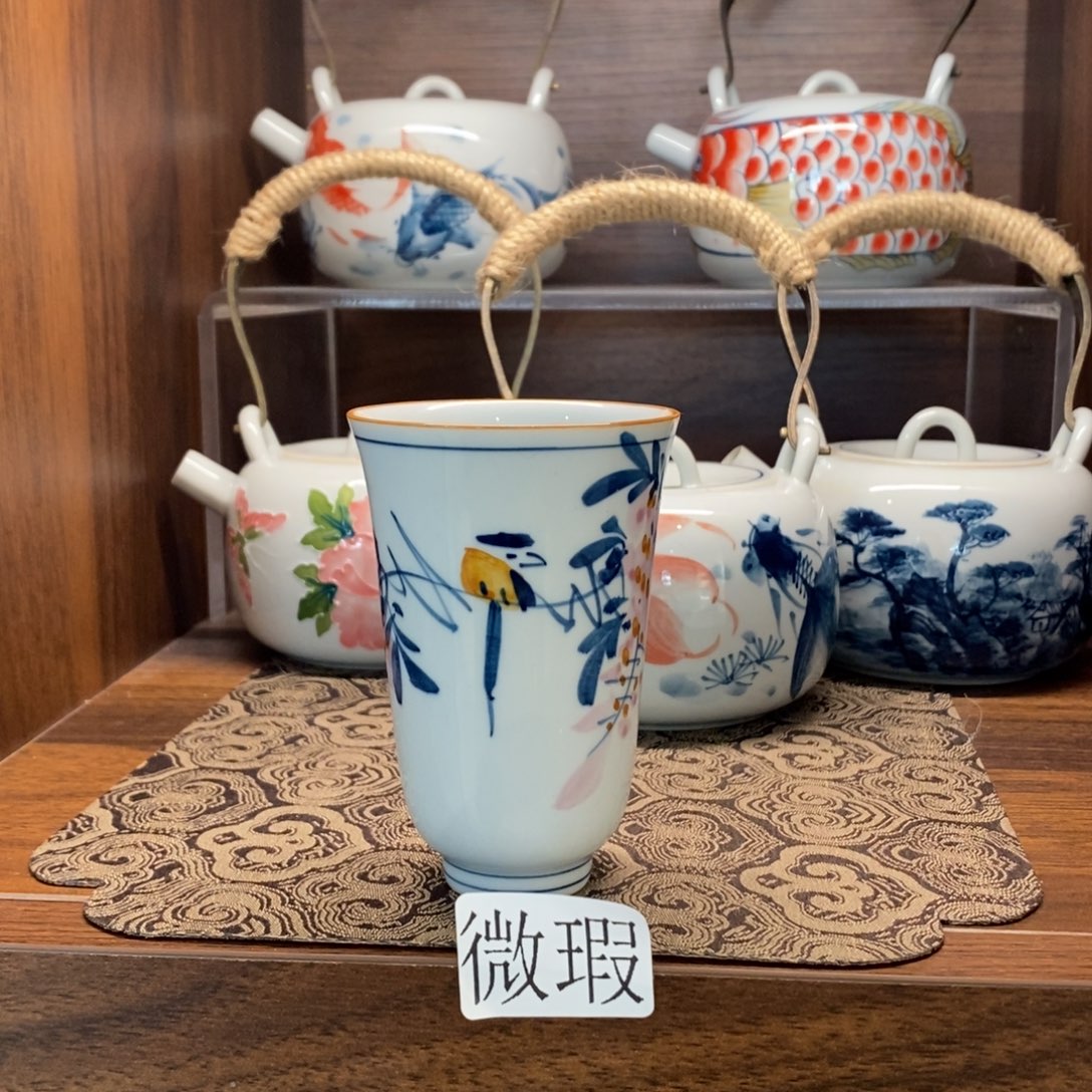 釉下彩手工绘制手工绘制