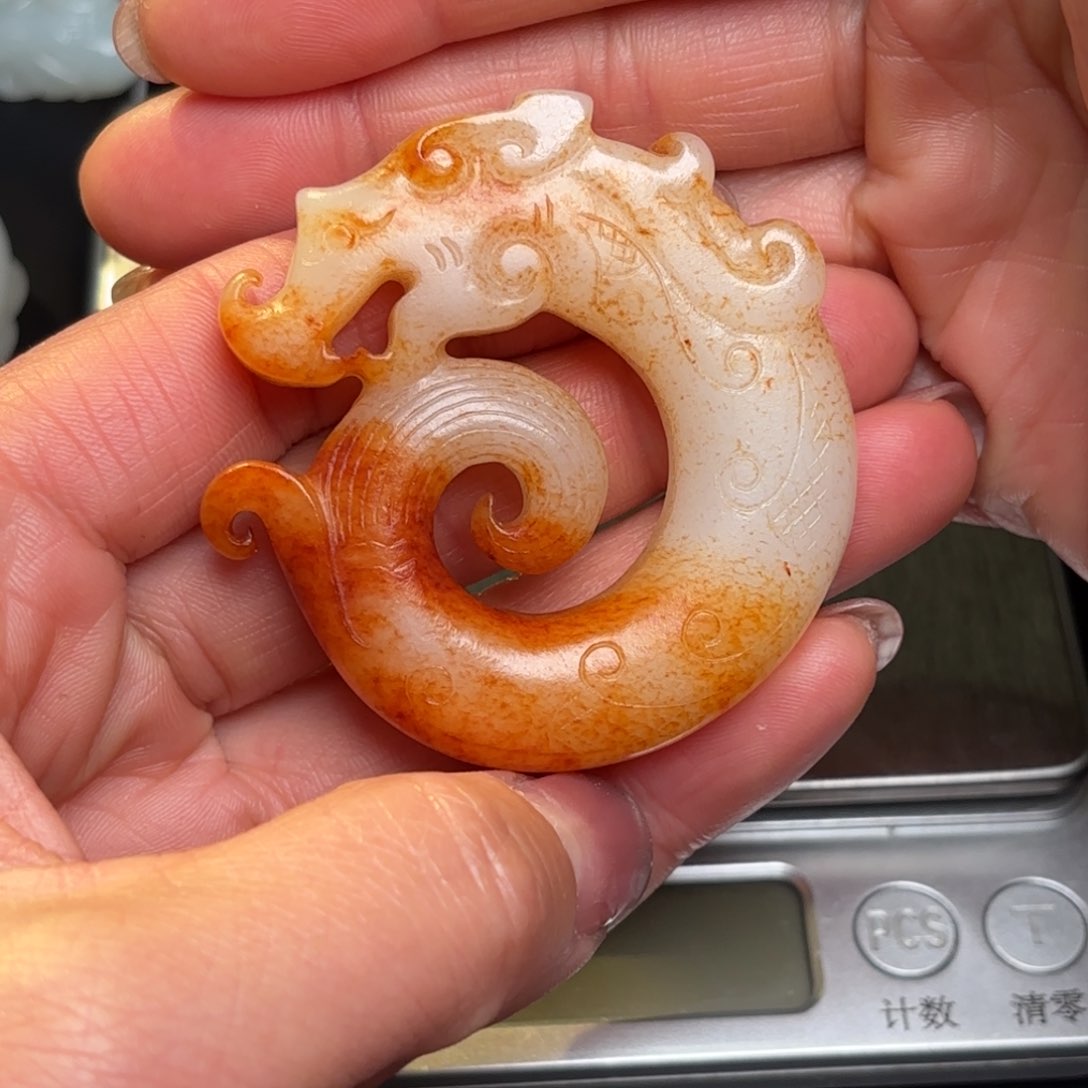 和田玉挂件未镶嵌