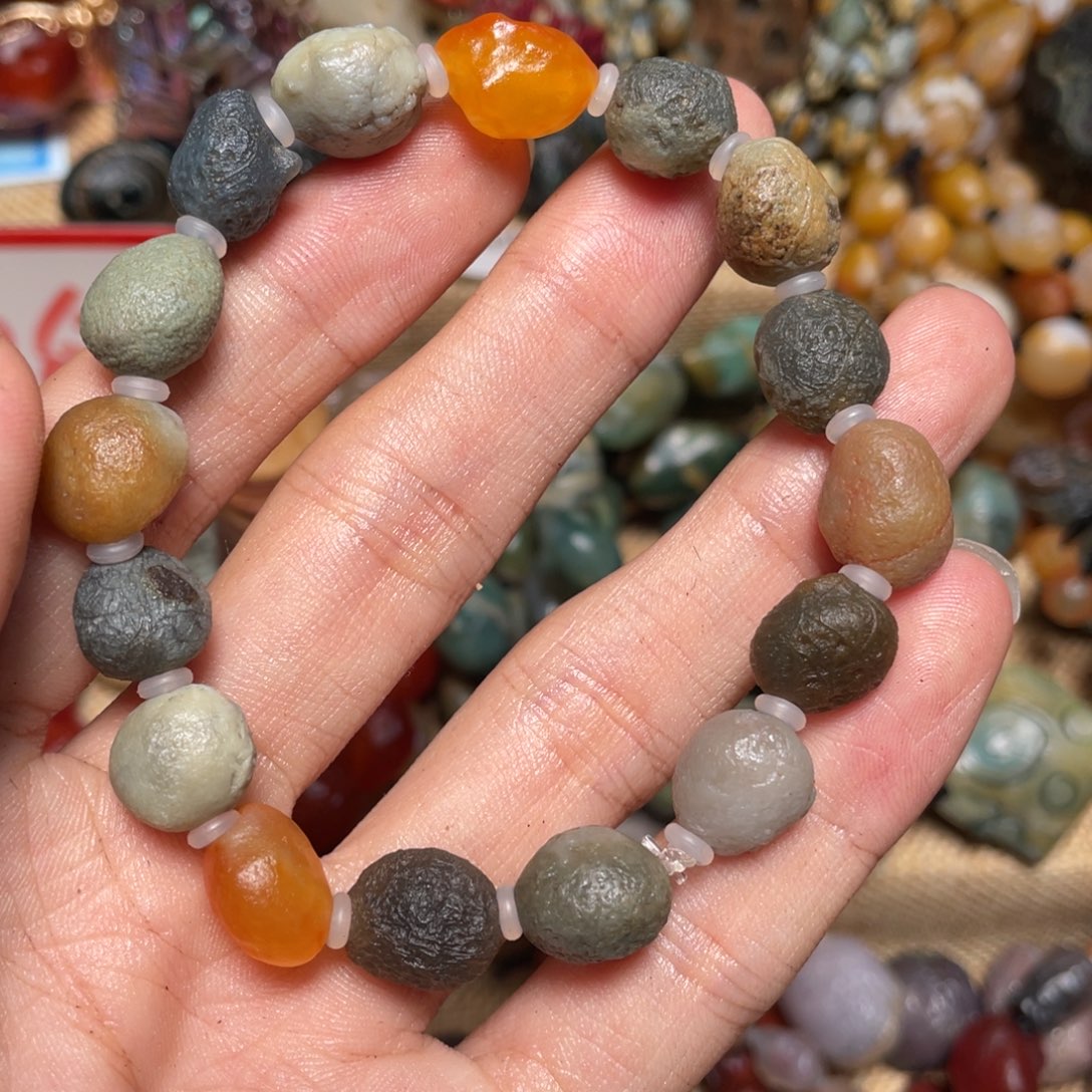 玛瑙/玉髓手链未镶嵌