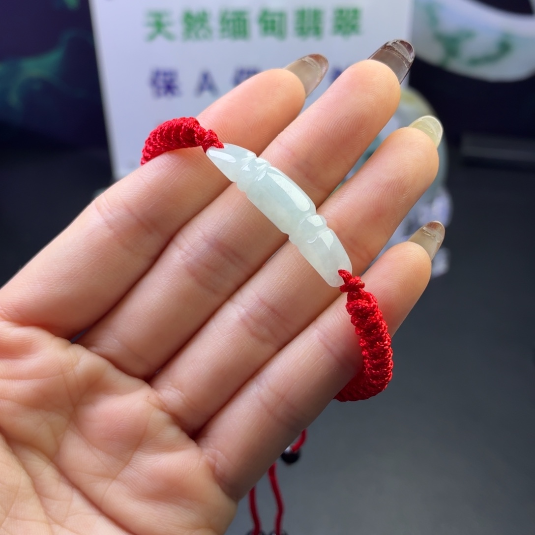 翡翠未镶嵌手链手绳