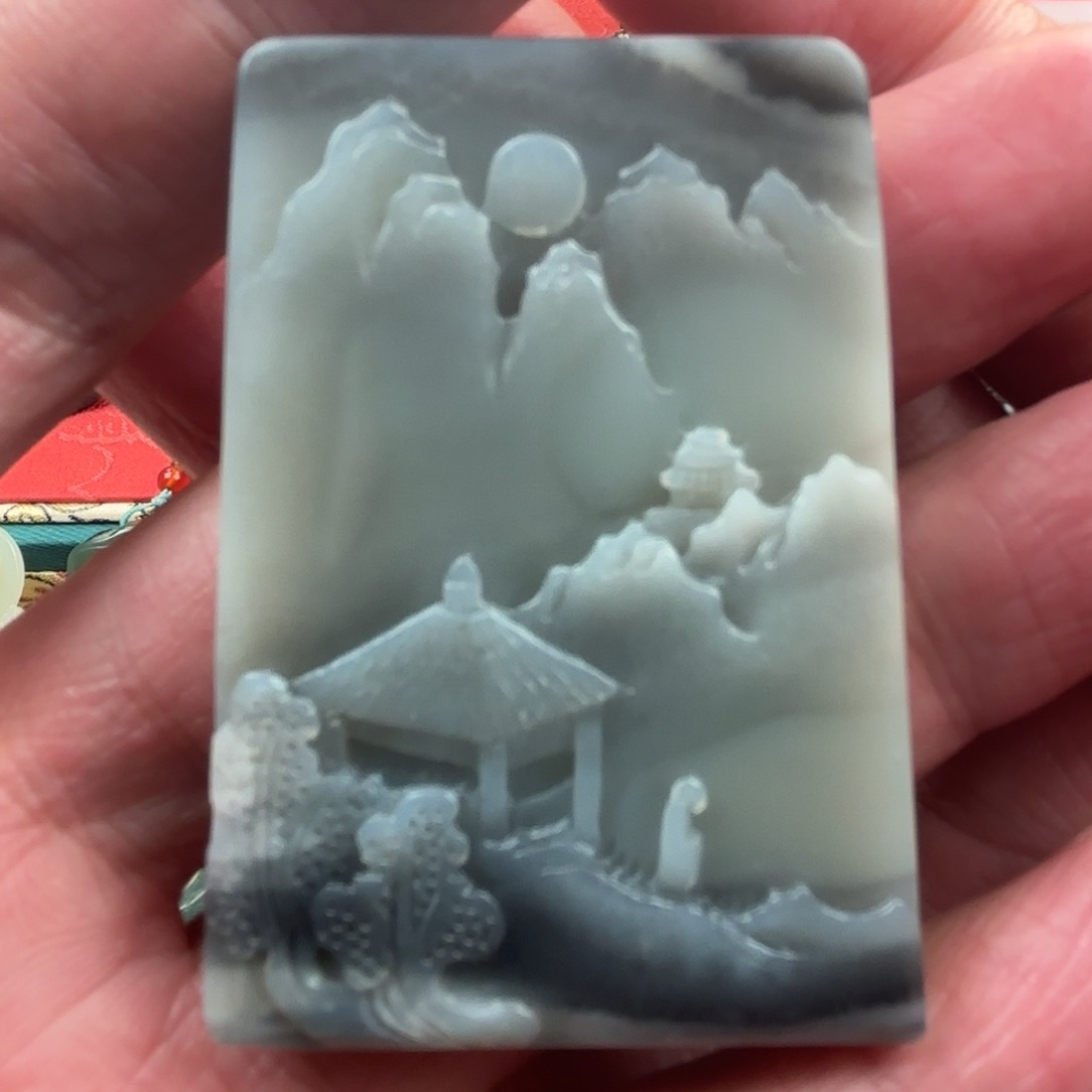 和田玉颈饰未镶嵌樟*