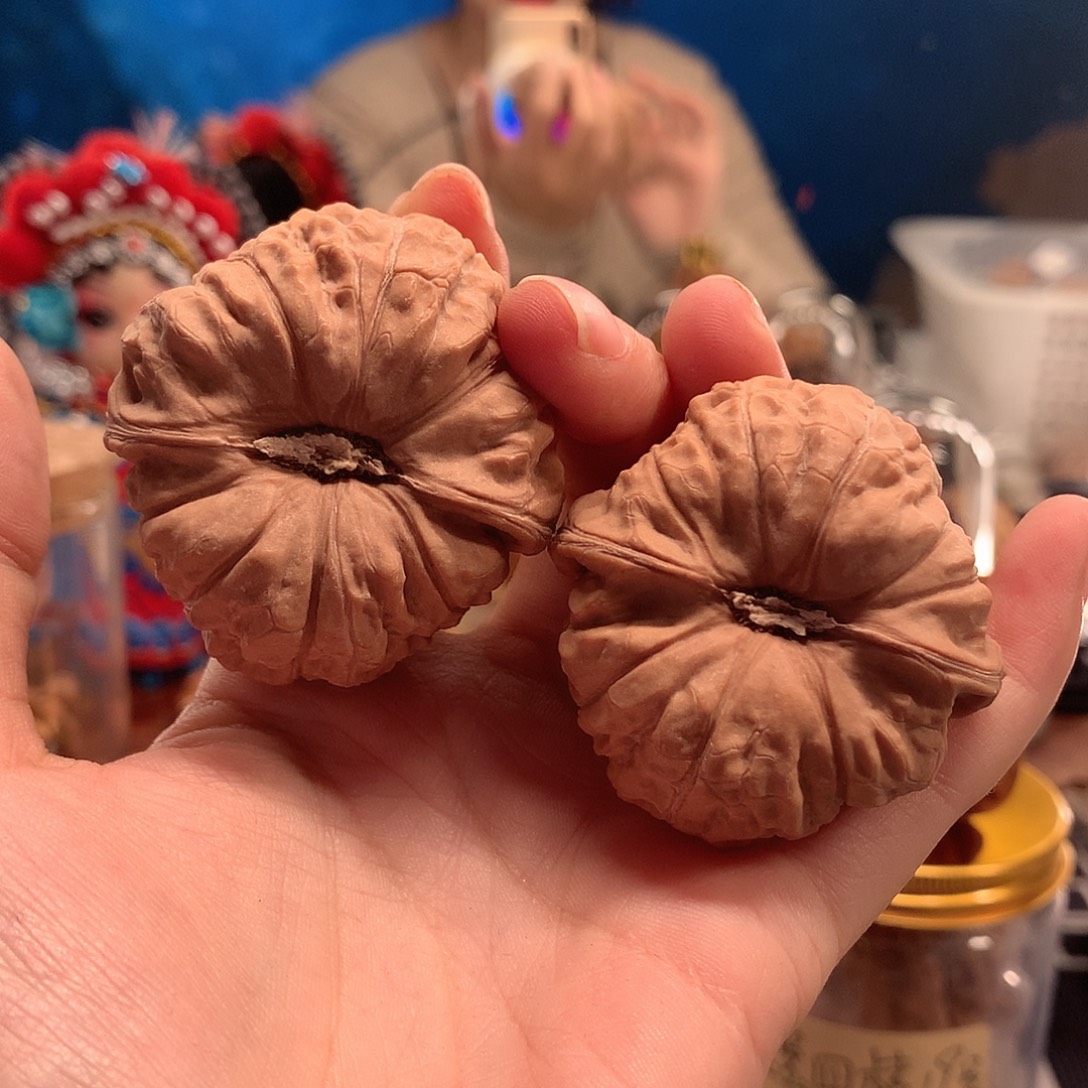 吊坠文玩核桃44凹底南瓜