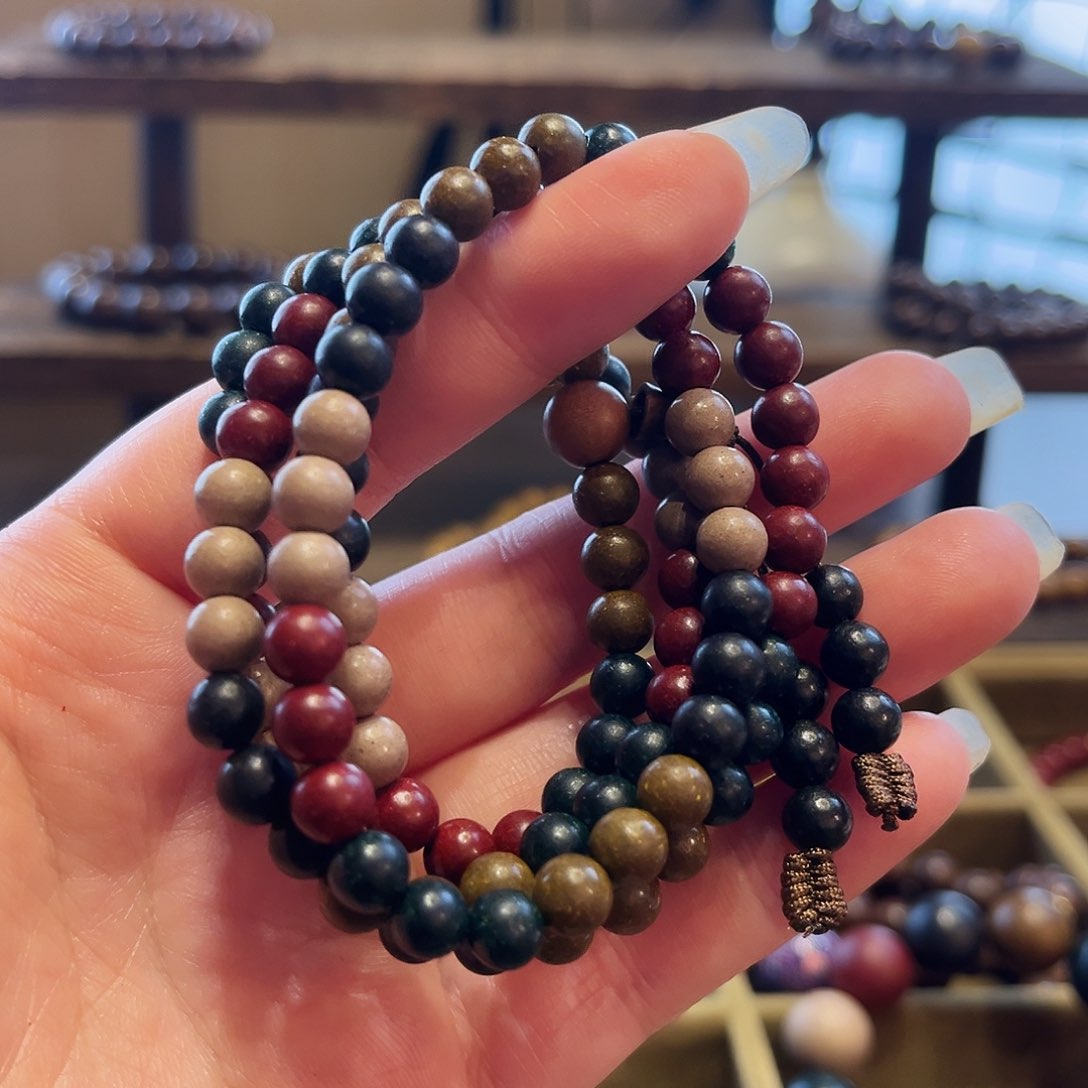 泥塑五方真气香0.6多圈