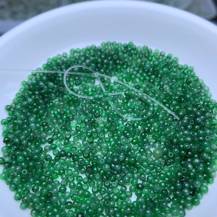 散珠翡翠卡2冰阳绿50个