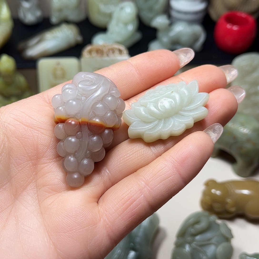 白玉菩提吊坠天*白玉菩提吊坠