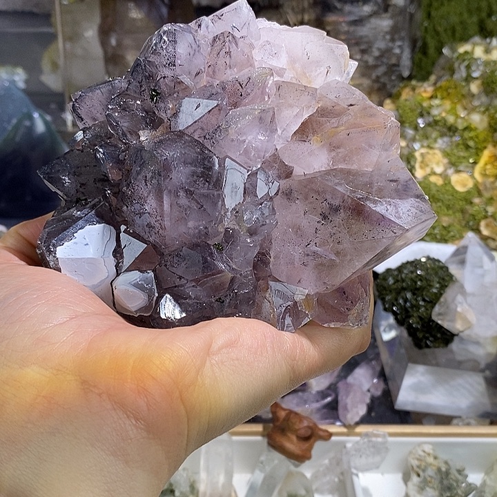 水晶珠宝半成品银S925镶嵌