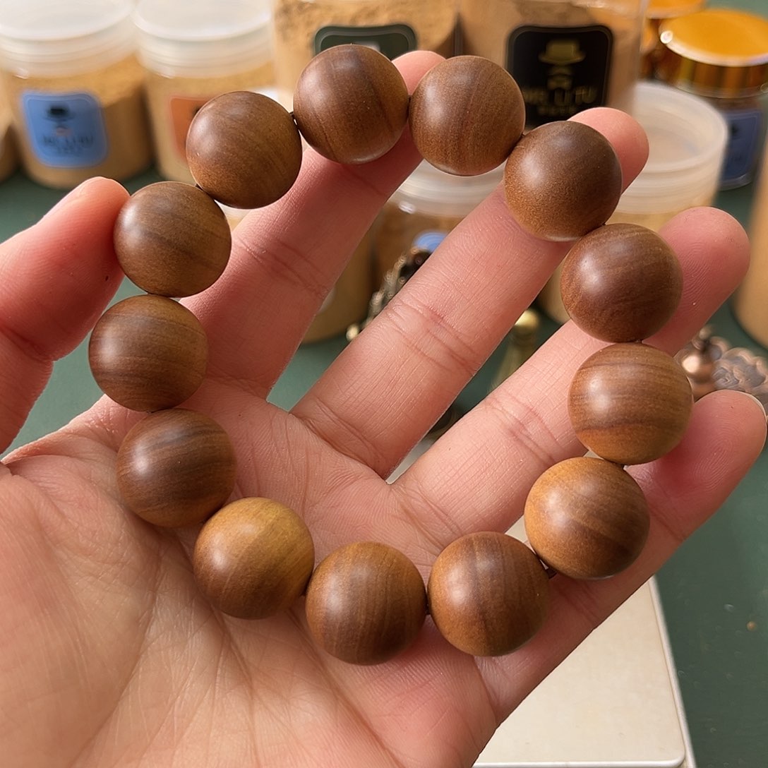 檀香木其他迈索尔1.8横纹单圈黑珍珠