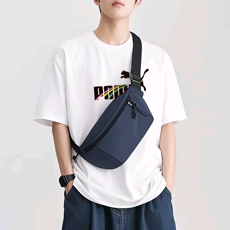 302联名款潮牌T恤男女同款时尚百搭圆领印花t恤短袖POMO