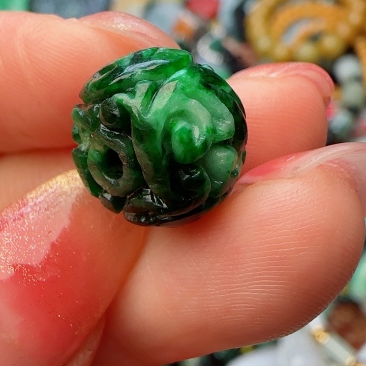 翡翠颈饰未镶嵌天然A货41