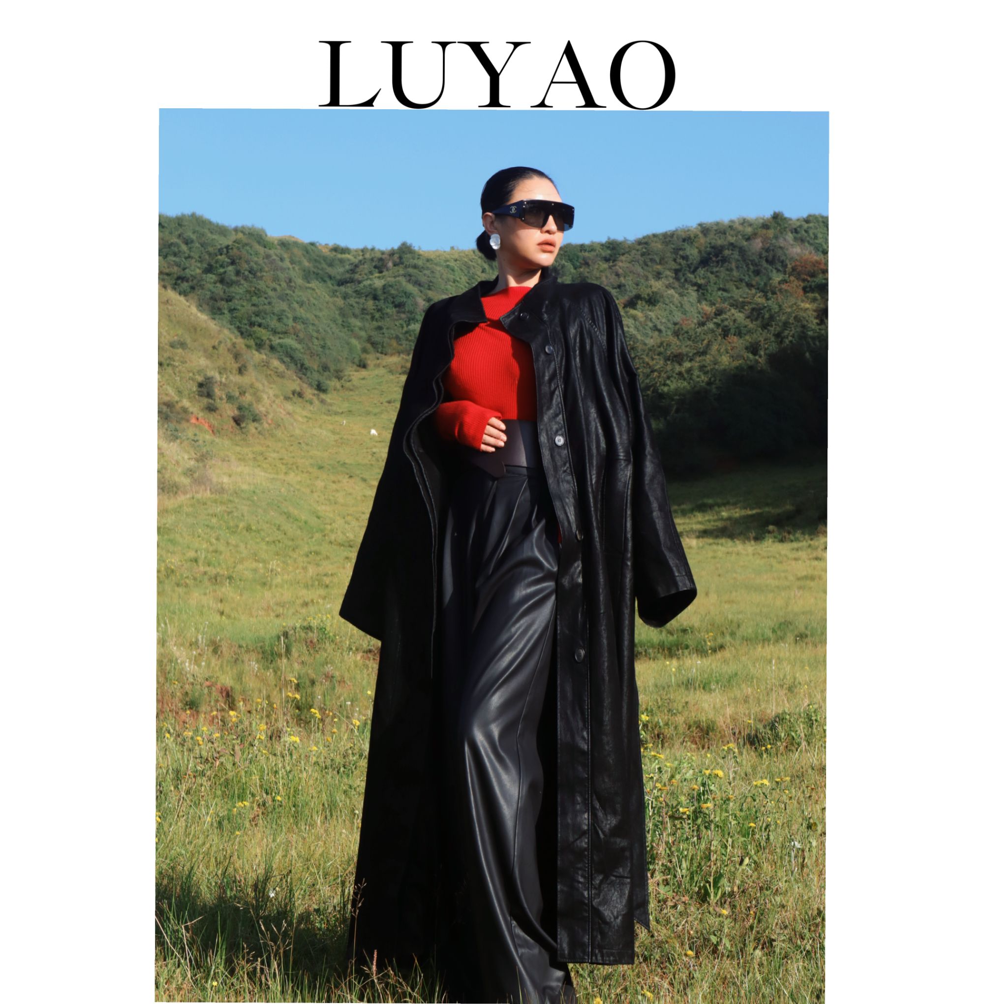 【LUYAO.录垚原创】“好莱坞”-皮质风衣