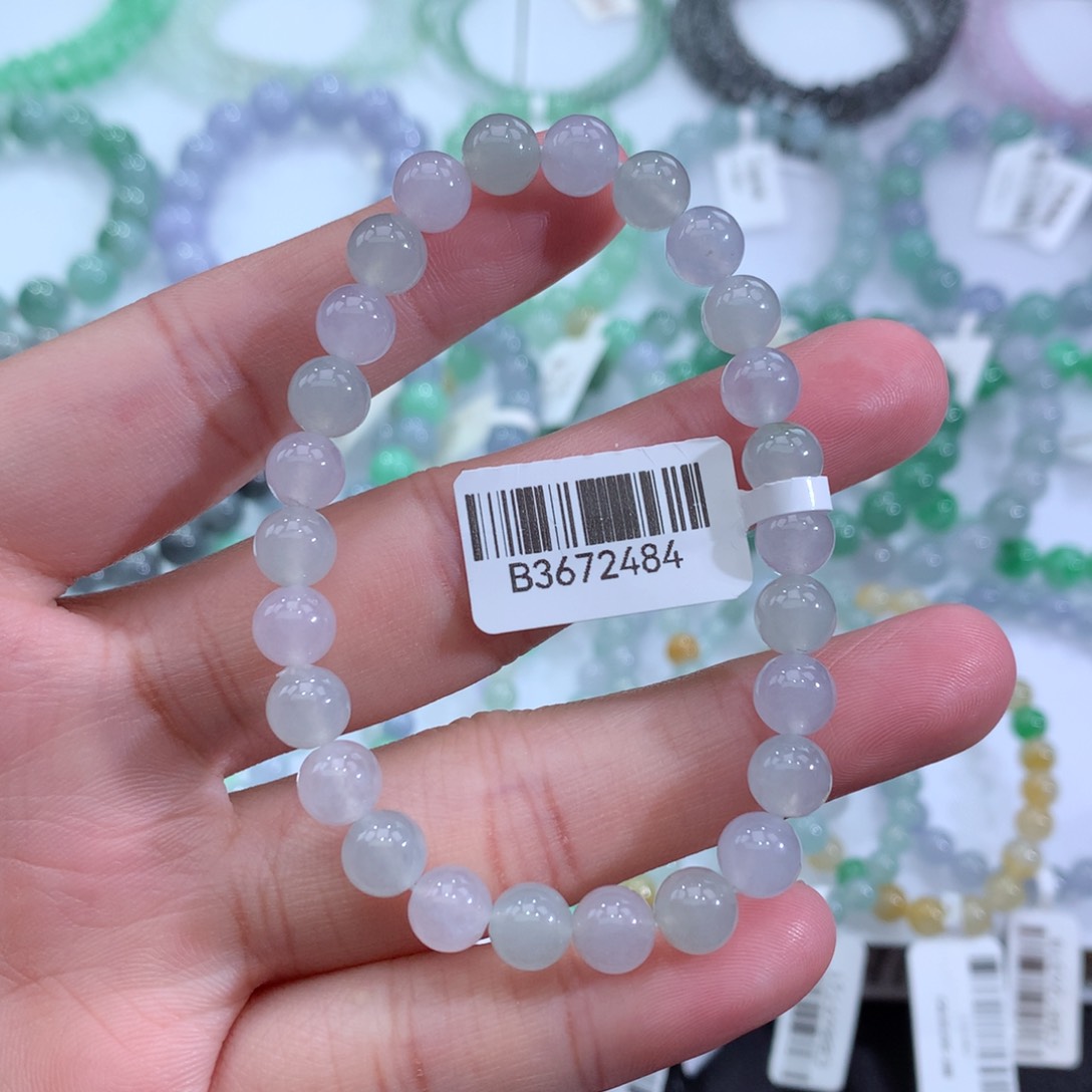 翡翠手链未镶嵌天然