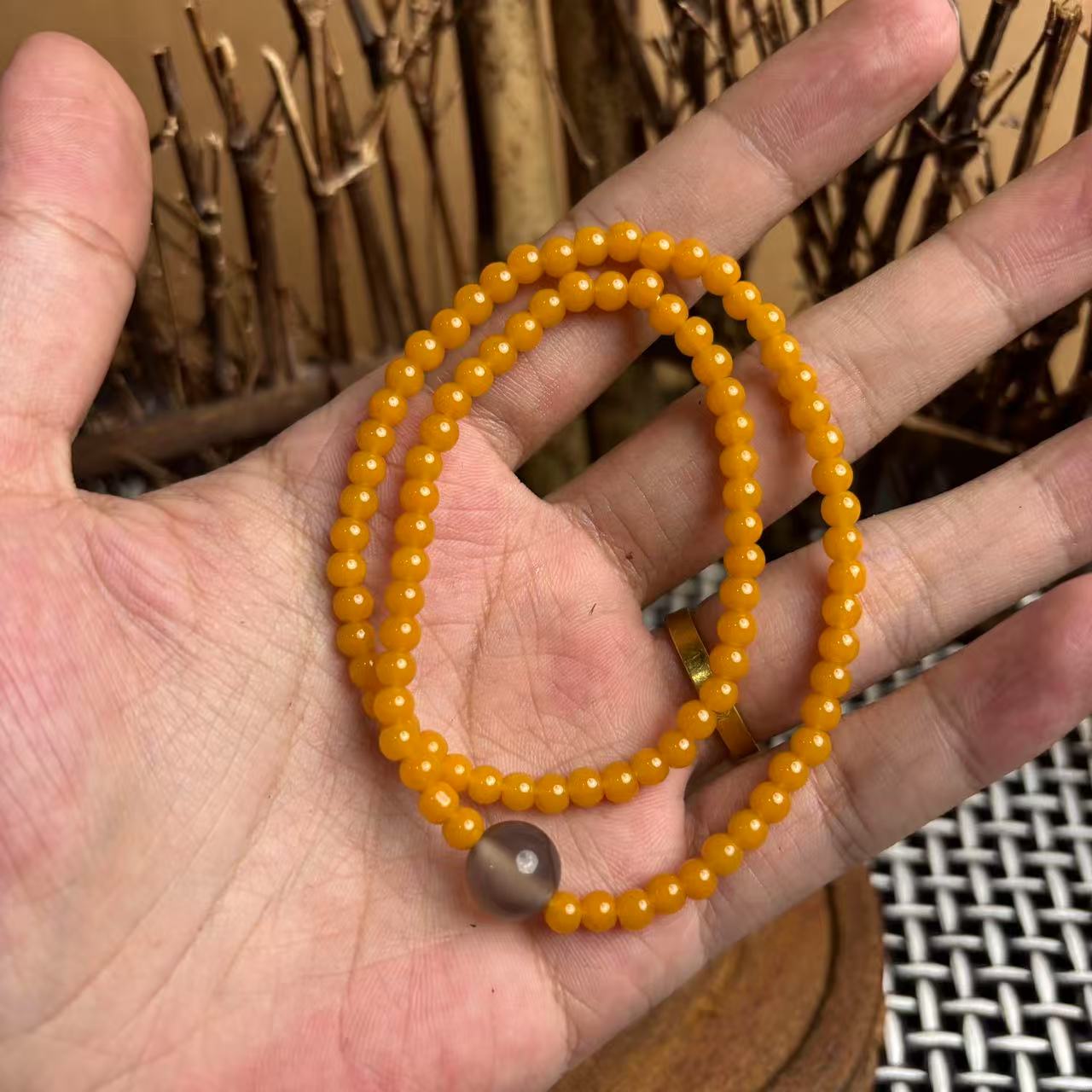 A64250精品黄菩多圈（无礼盒）