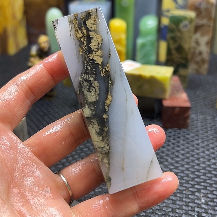 愚***公青田石印章石印章石