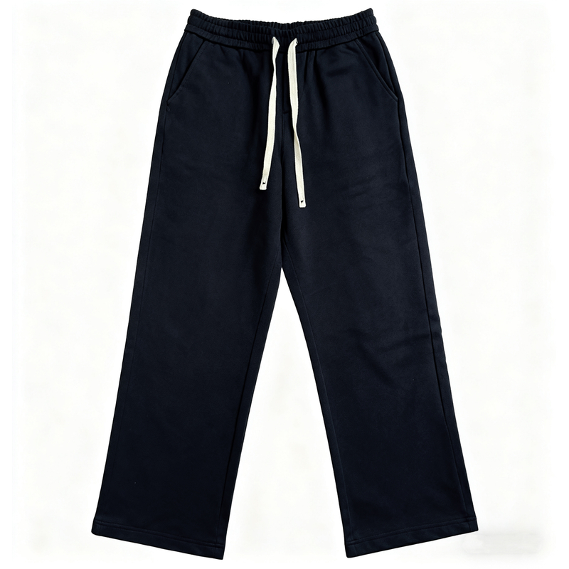 【38号链接-卫裤M】卫裤抽绳休闲裤秋冬加厚纯棉百搭男士微阔