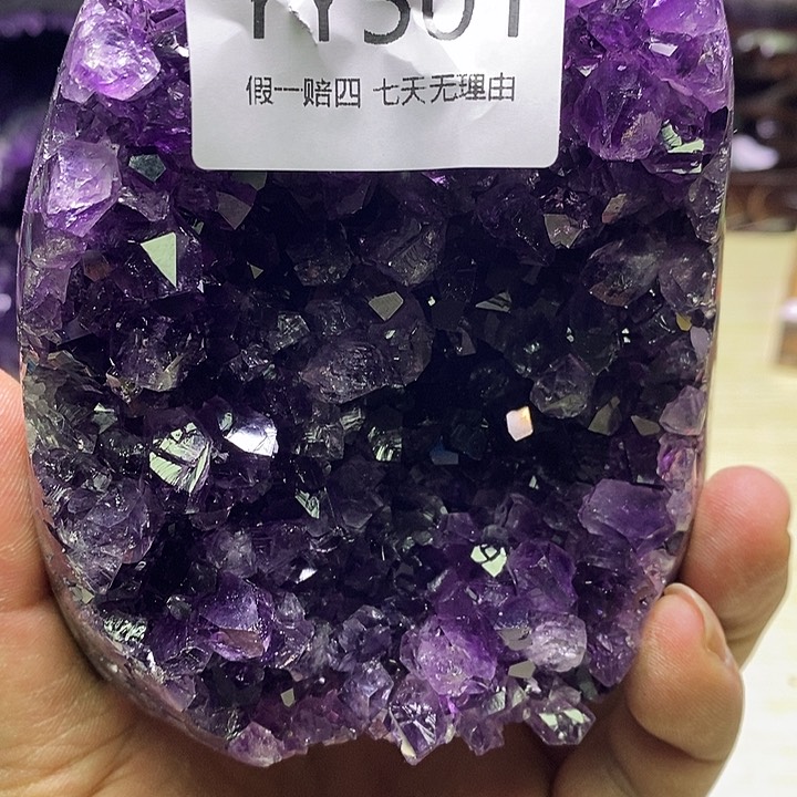 水晶天然水晶家居办公摆件未镶嵌