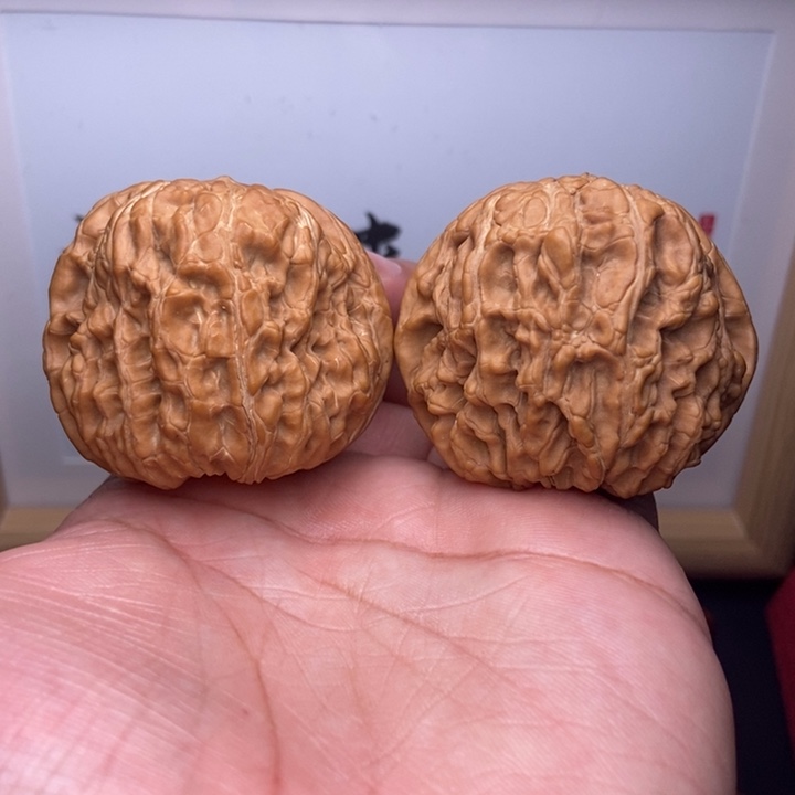 核桃全品门墩狮子