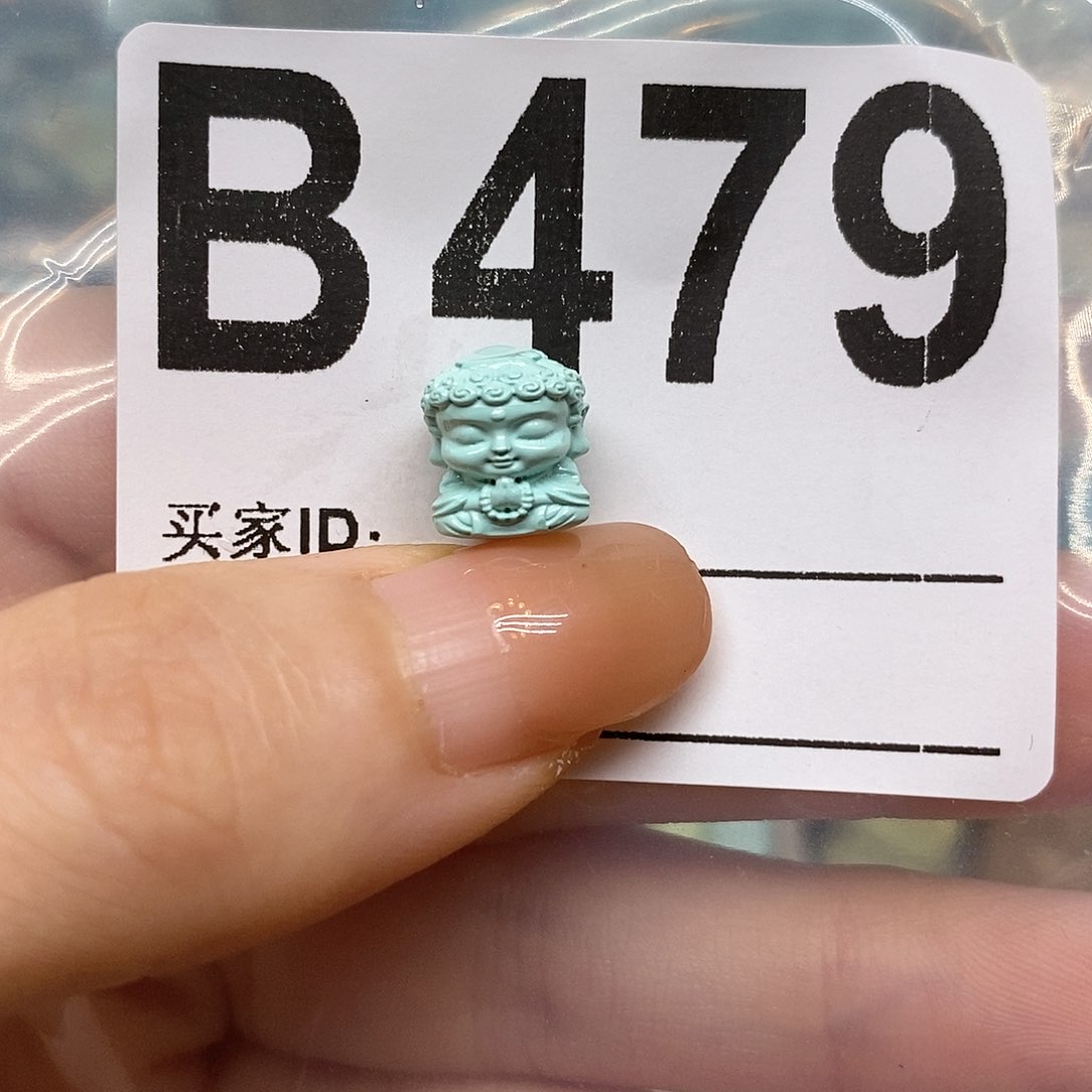 未镶嵌绿松石绿松石配饰定制