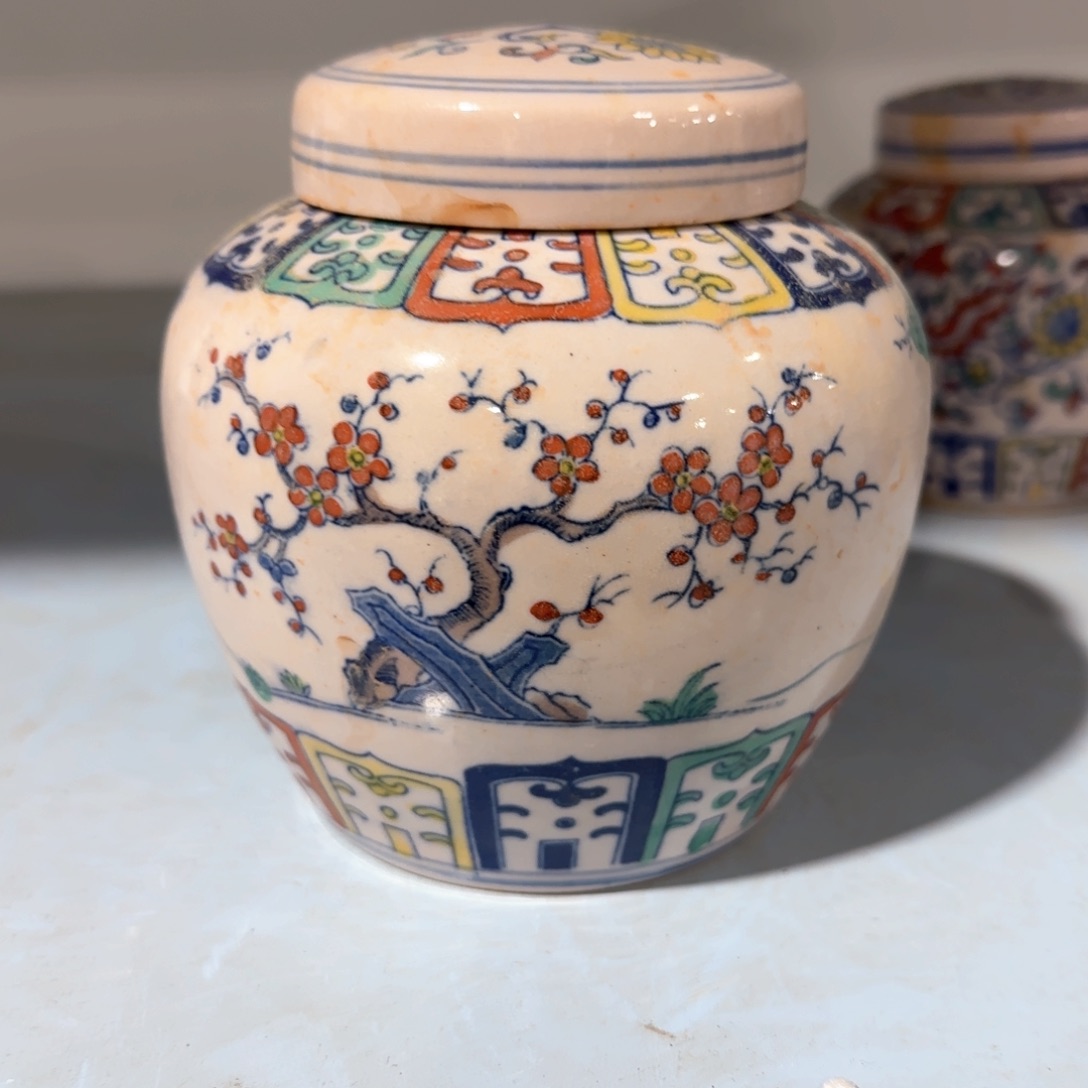 瓷片摆件手绘瓷器全部处理