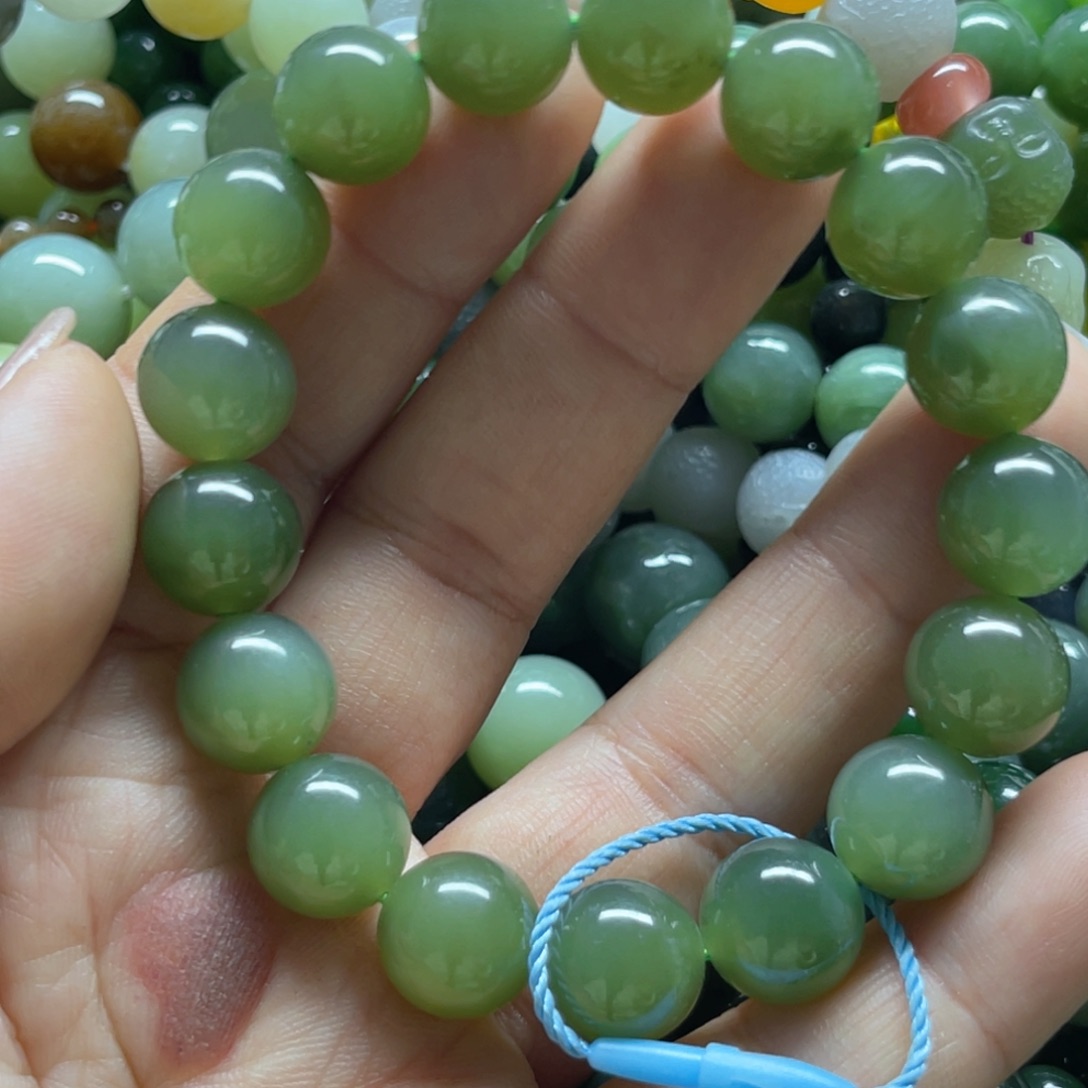 和田玉手链未镶嵌