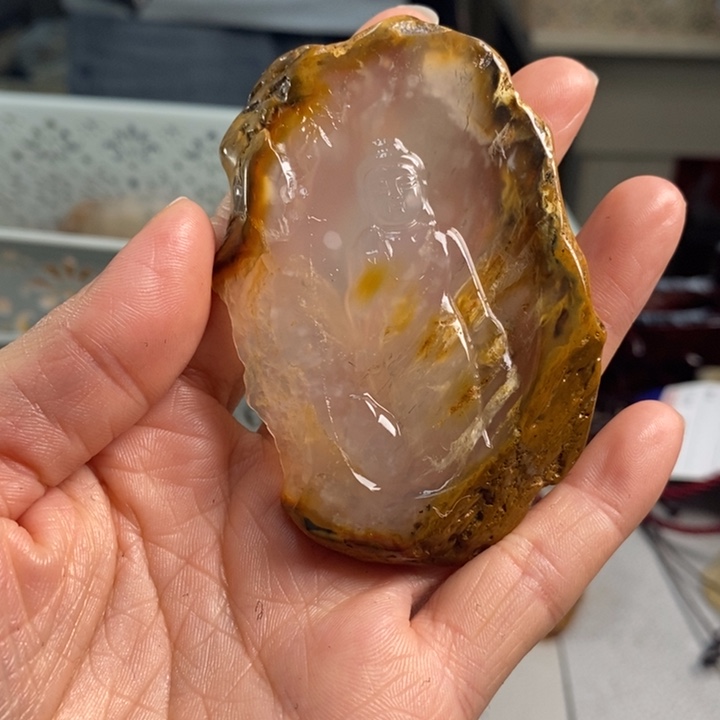 玛瑙/玉髓吊坠(不含链)未镶嵌