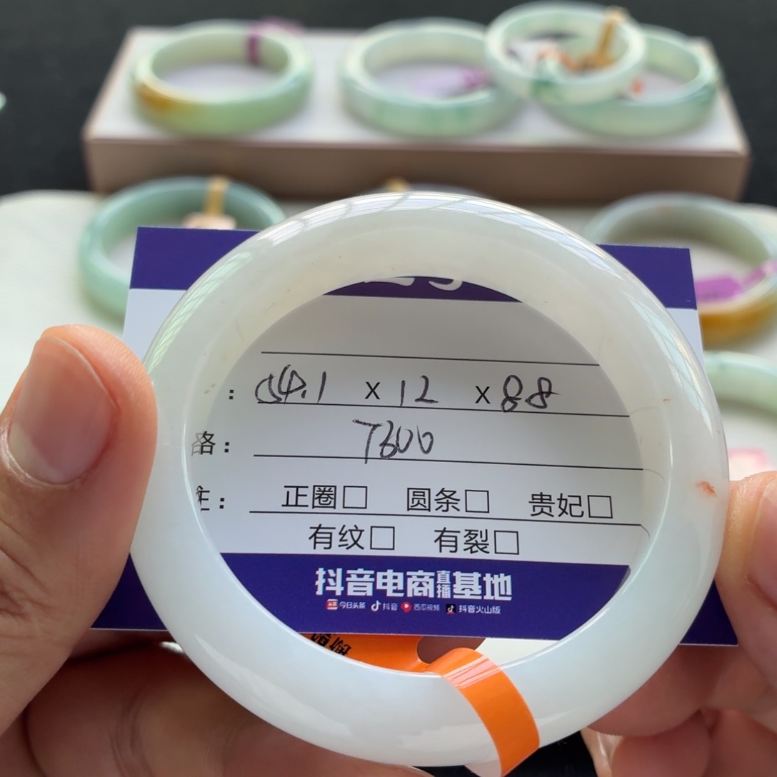 未镶嵌手镯翡翠  