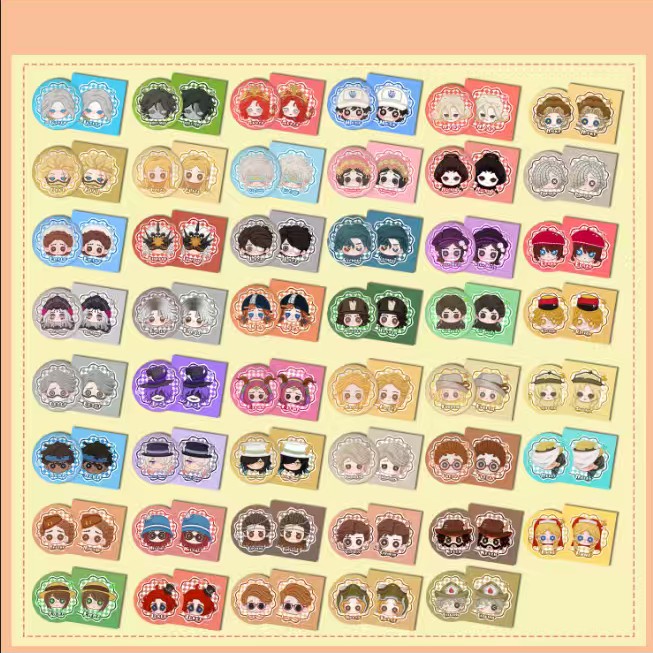 [拆盒]  同人授权 糖糖系列吧唧 青年系列PU吧唧  盲盒代拆