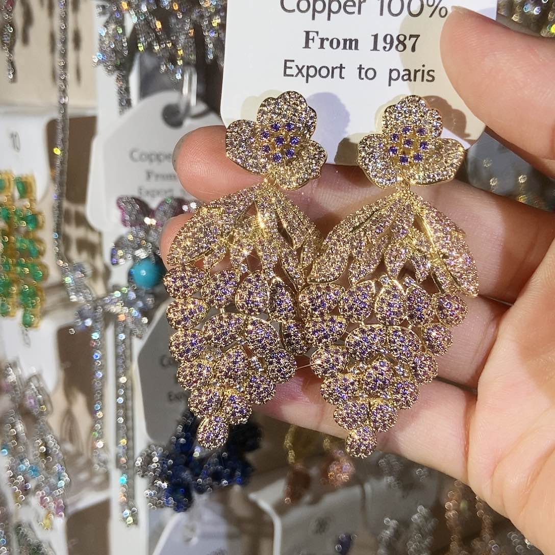 铜合金925银锆石