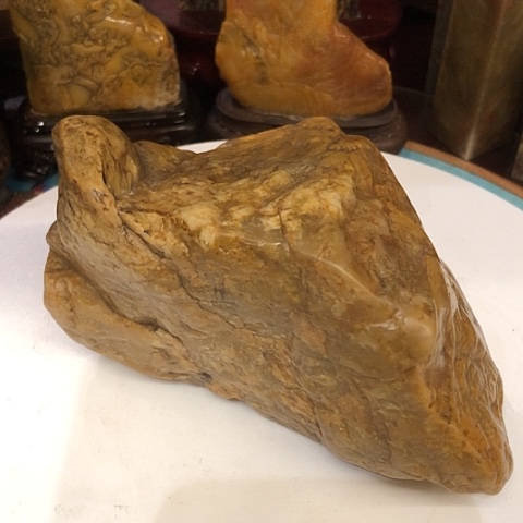 昌化石质地细腻柔软光滑