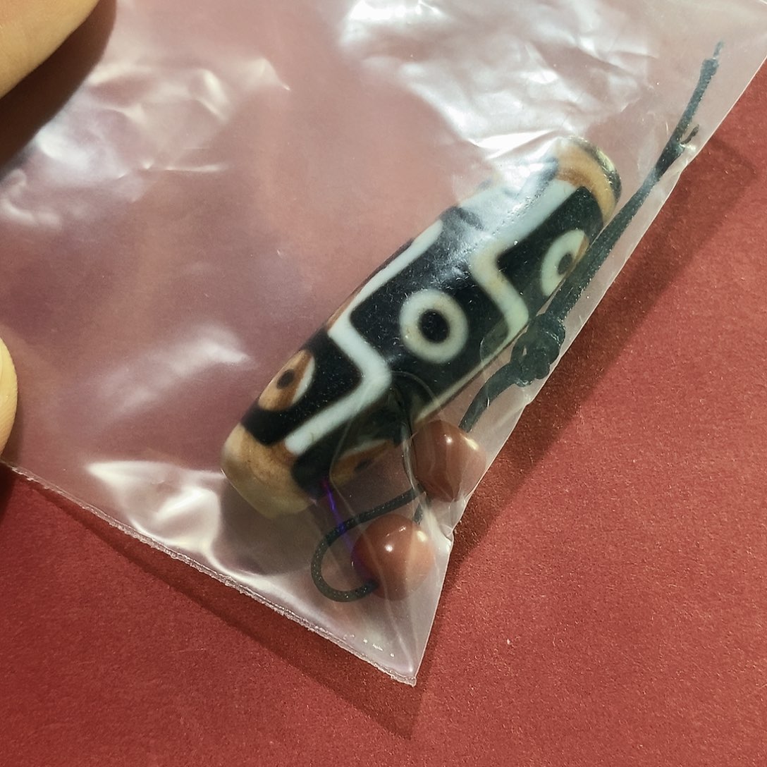 8***叔玛瑙/玉髓未镶嵌颈饰行运臻品顶料九眼