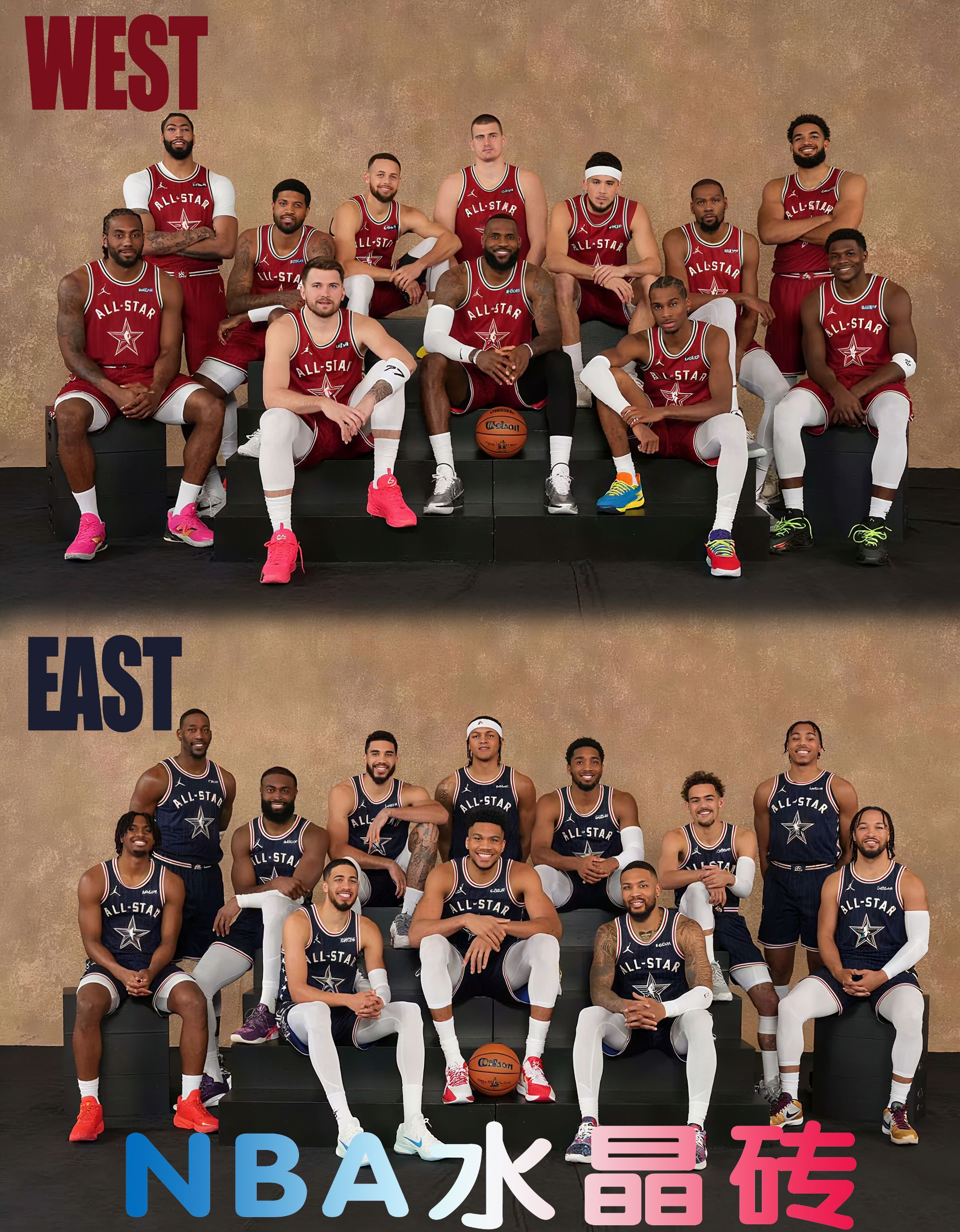 (全场可换）球星收藏高透亚克力水晶卡砖15*10*《已导边》