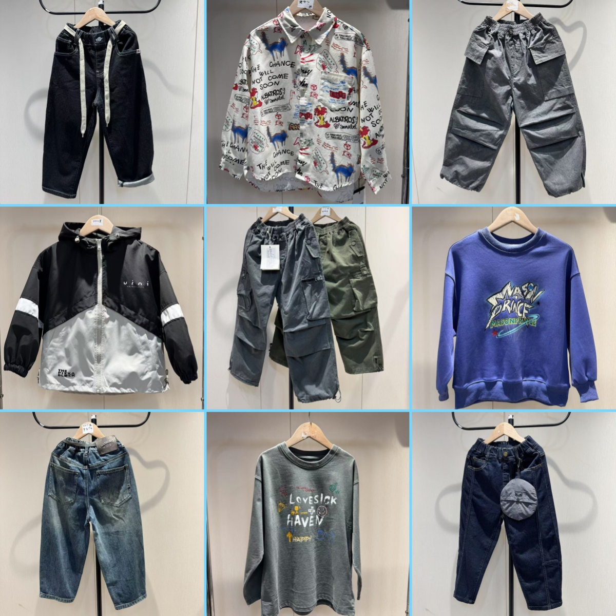 【通拍链接2号】主播点名下单 T恤裤子卫衣外套