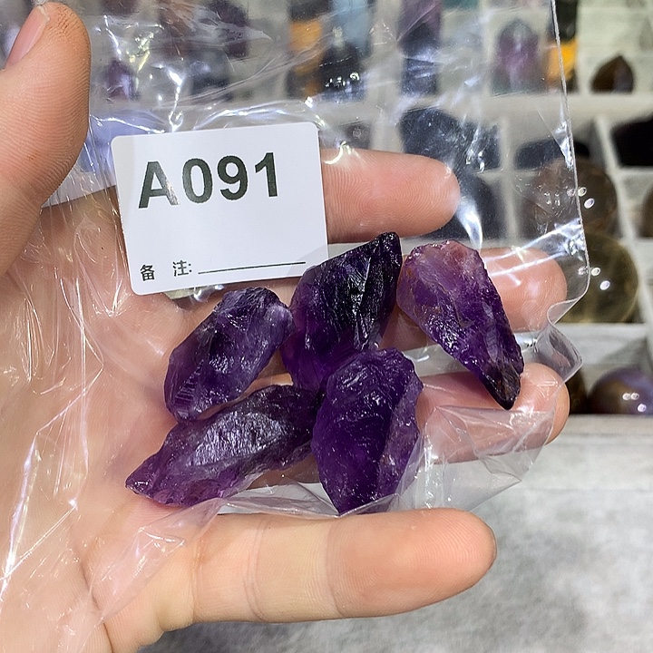 水晶珠宝半成品未镶嵌天然水晶A091