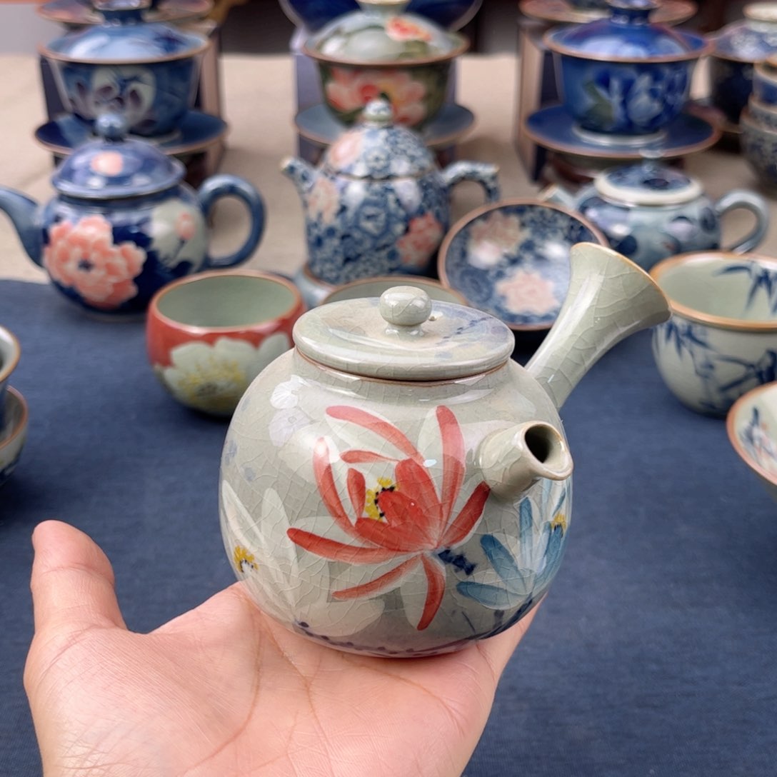 杯景德镇手绘手工茶具