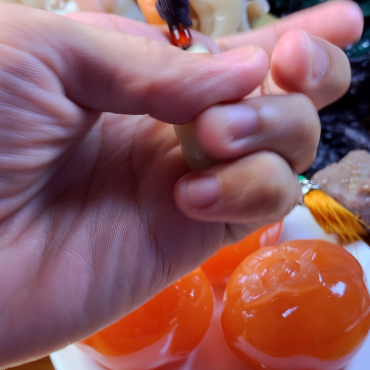 【闪购商品】寿山石蝎*王寿山石纯手工雕刻