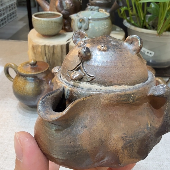 陶盘柴烧福利新品多多