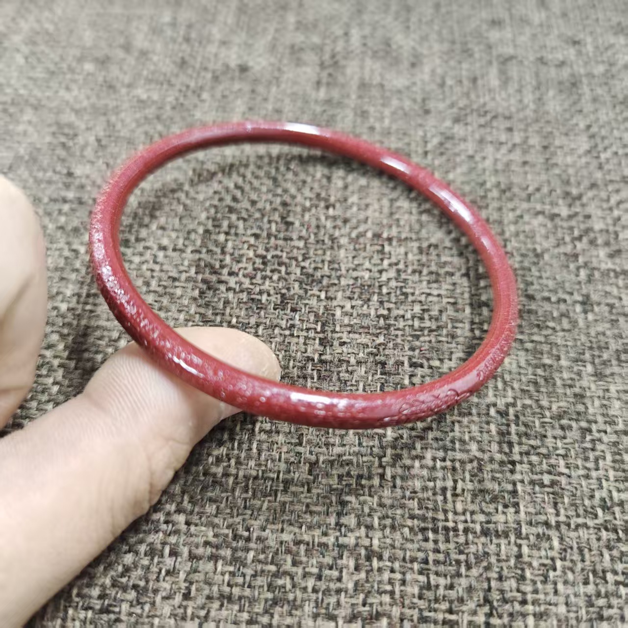 含辰砂工艺品NS002叮当外心经手镯