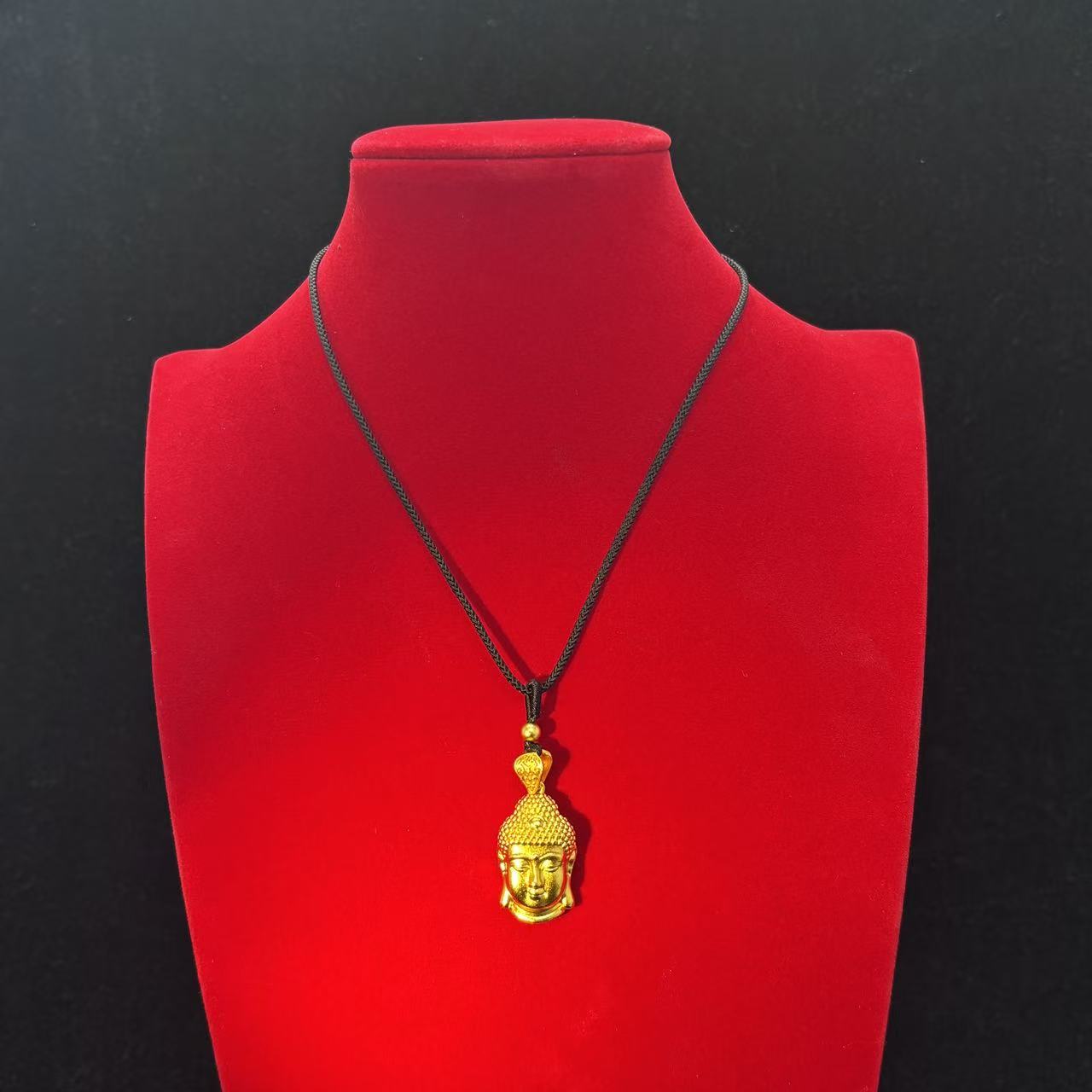 【官方正品】时尚爆款佛头吊坠