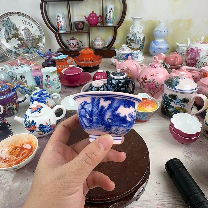摆件陶景德镇陶瓷老厂瓷30