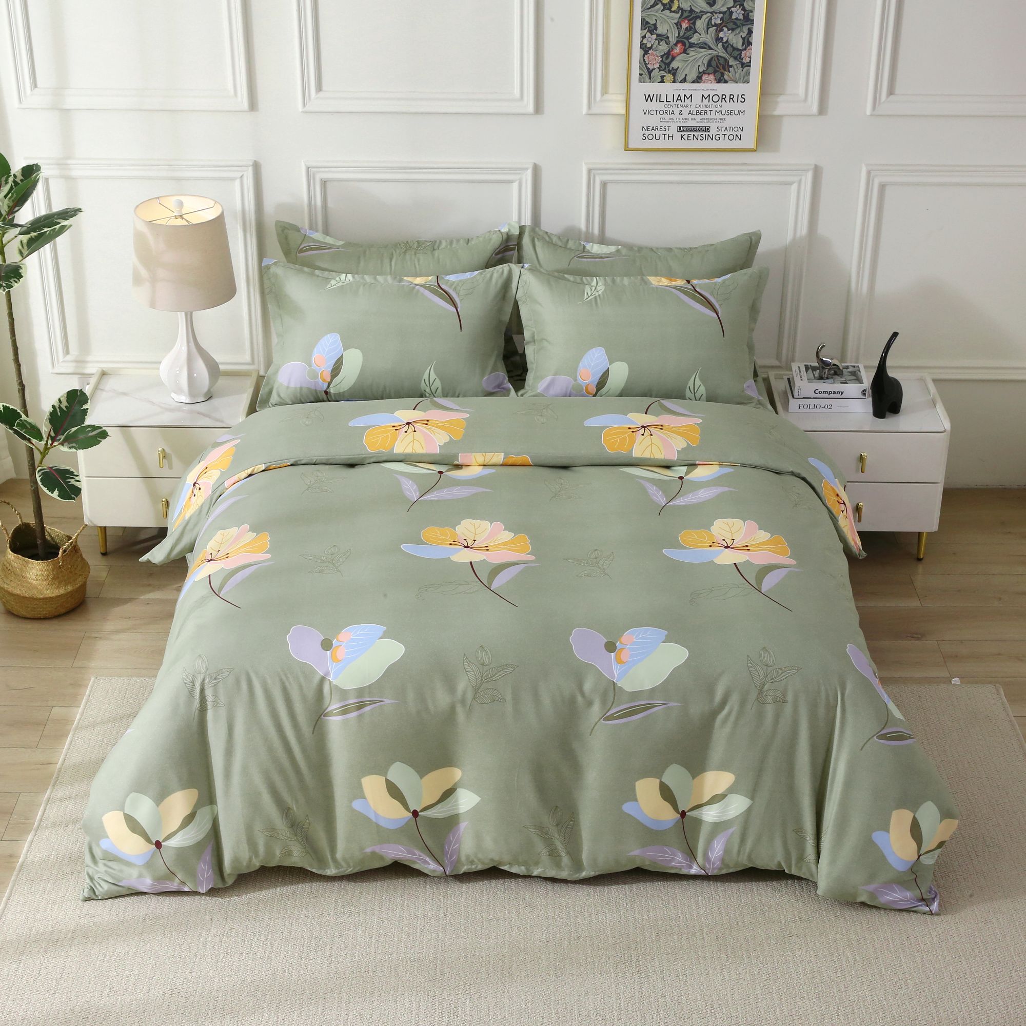 订单尾货床单【浪漫春天】2.3m*2.5m