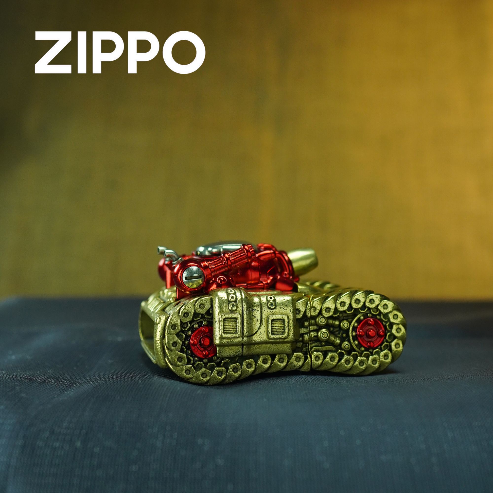 ZIPPO 打火机正品 205套甲合金弹头红色DY9902DK 0633【大白专属】