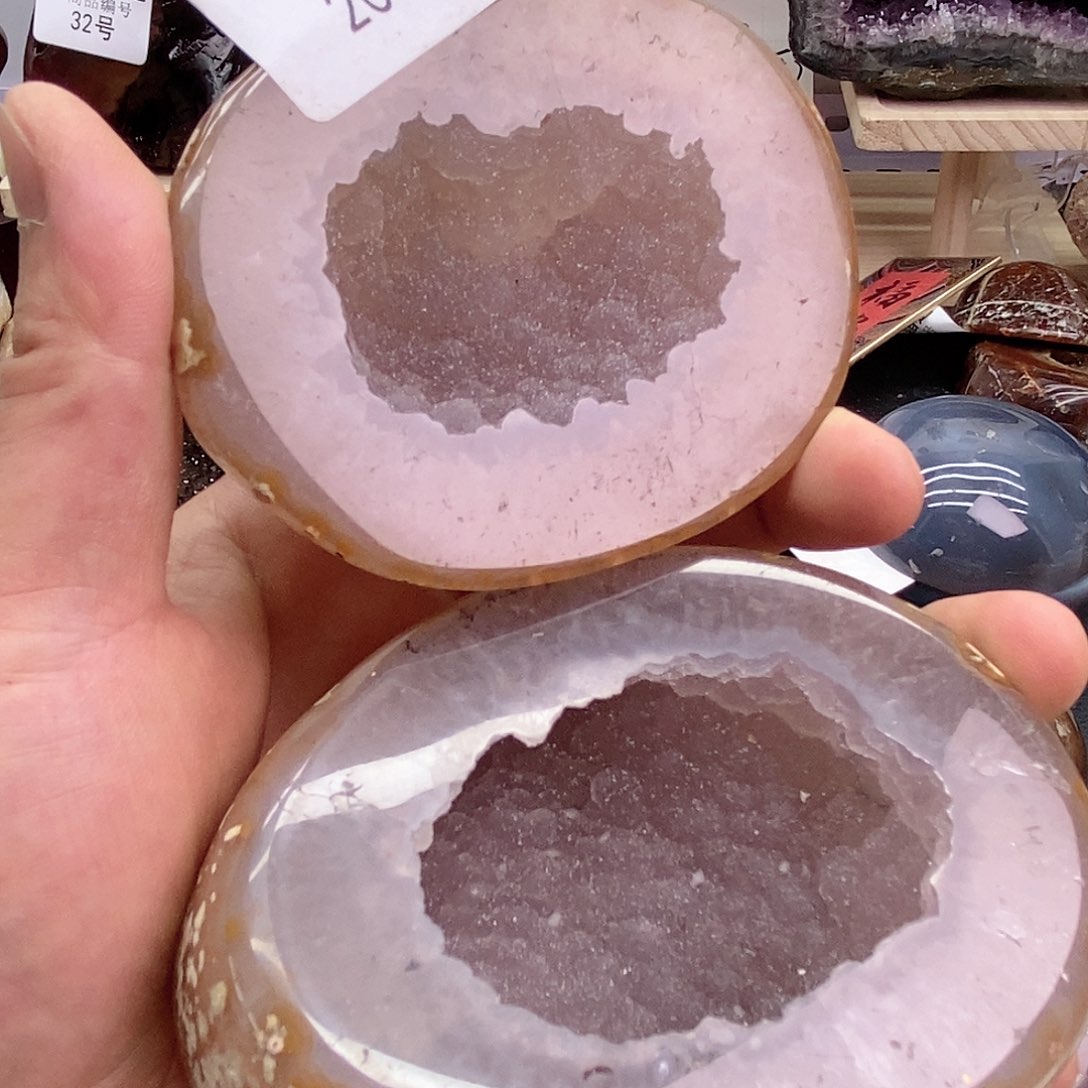 玛瑙/玉髓珠宝奇石未镶嵌牧*人20