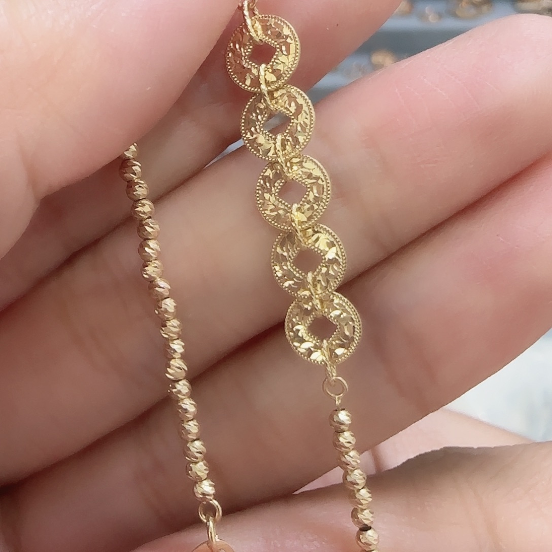 18K金手链多样性发货
