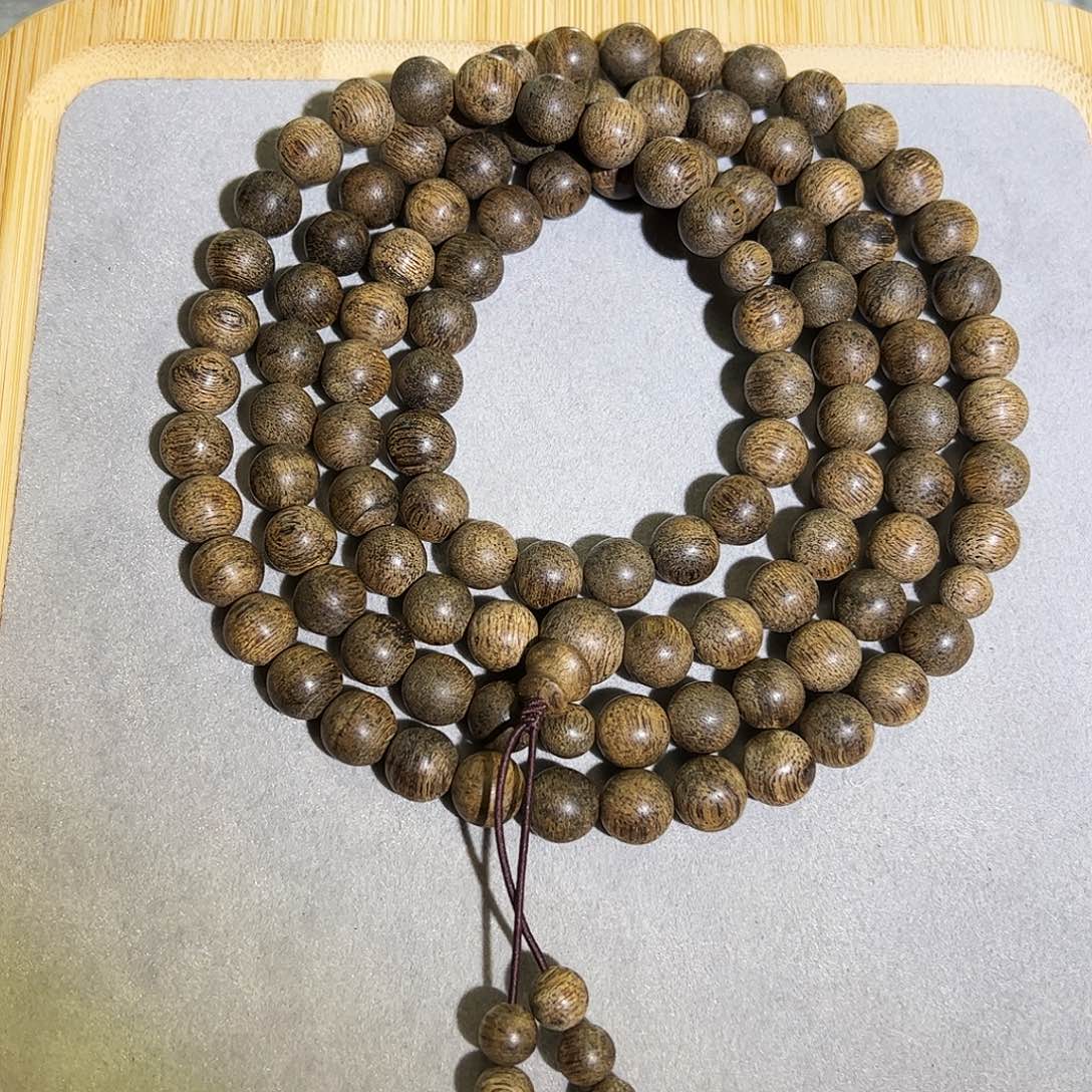 沉香手串天然都蓬老料 108多圈  花香清甜