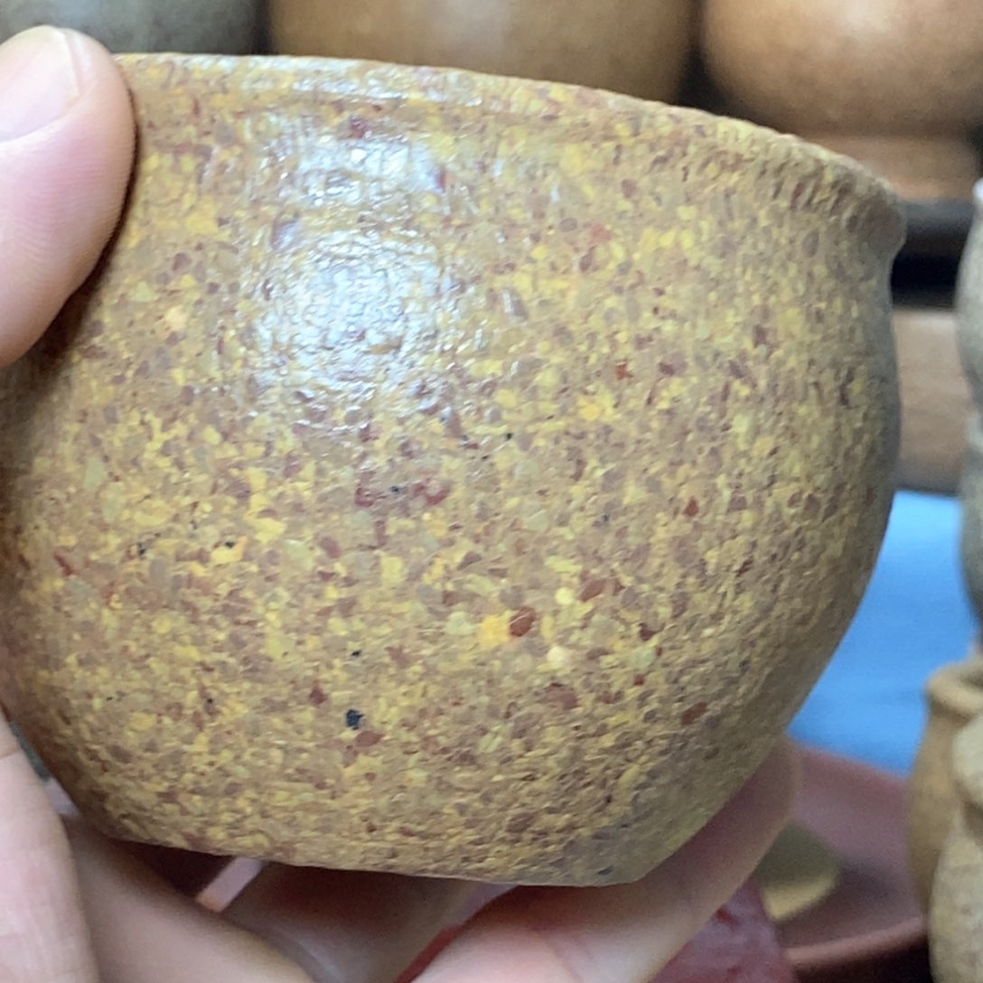 茶杯紫砂L*八目主人杯