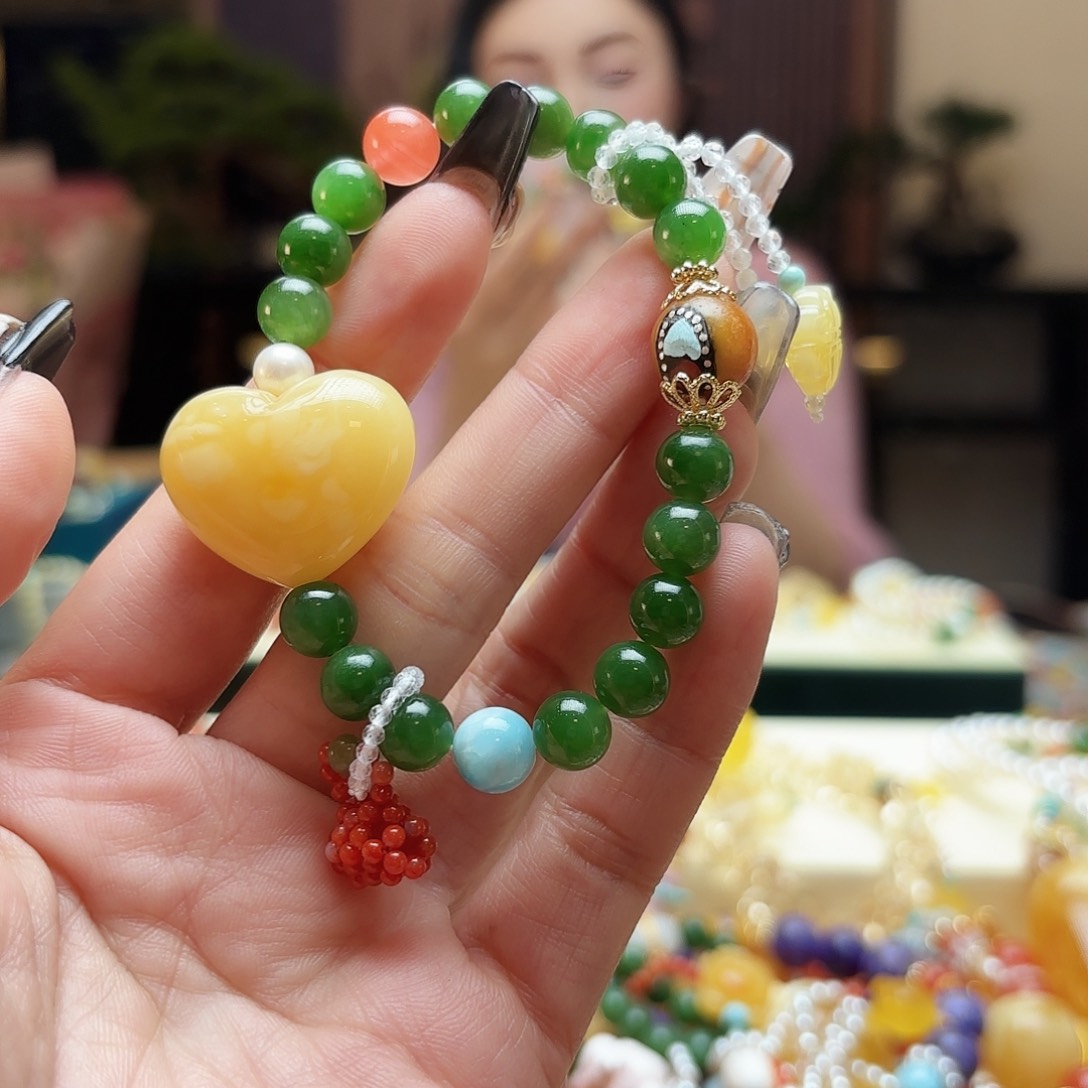 琥珀手链未镶嵌琥珀